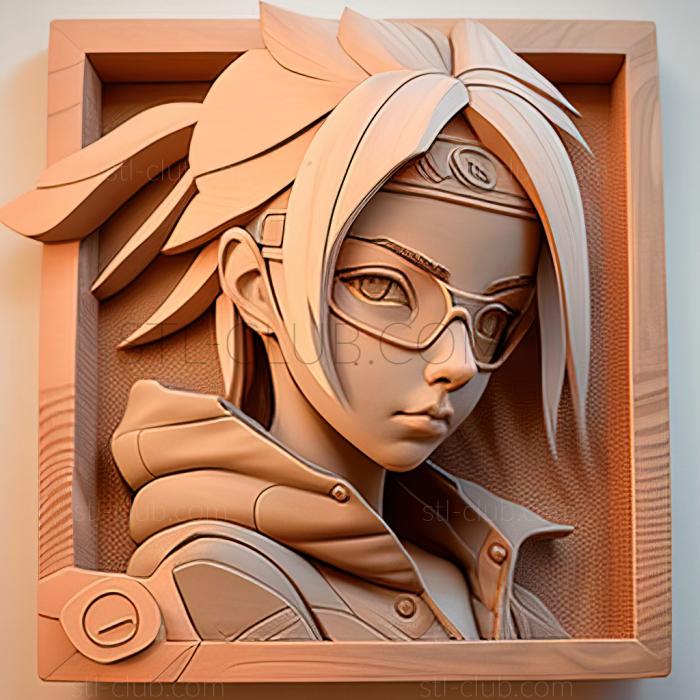 3D model Karin FROM NARUTO (STL)